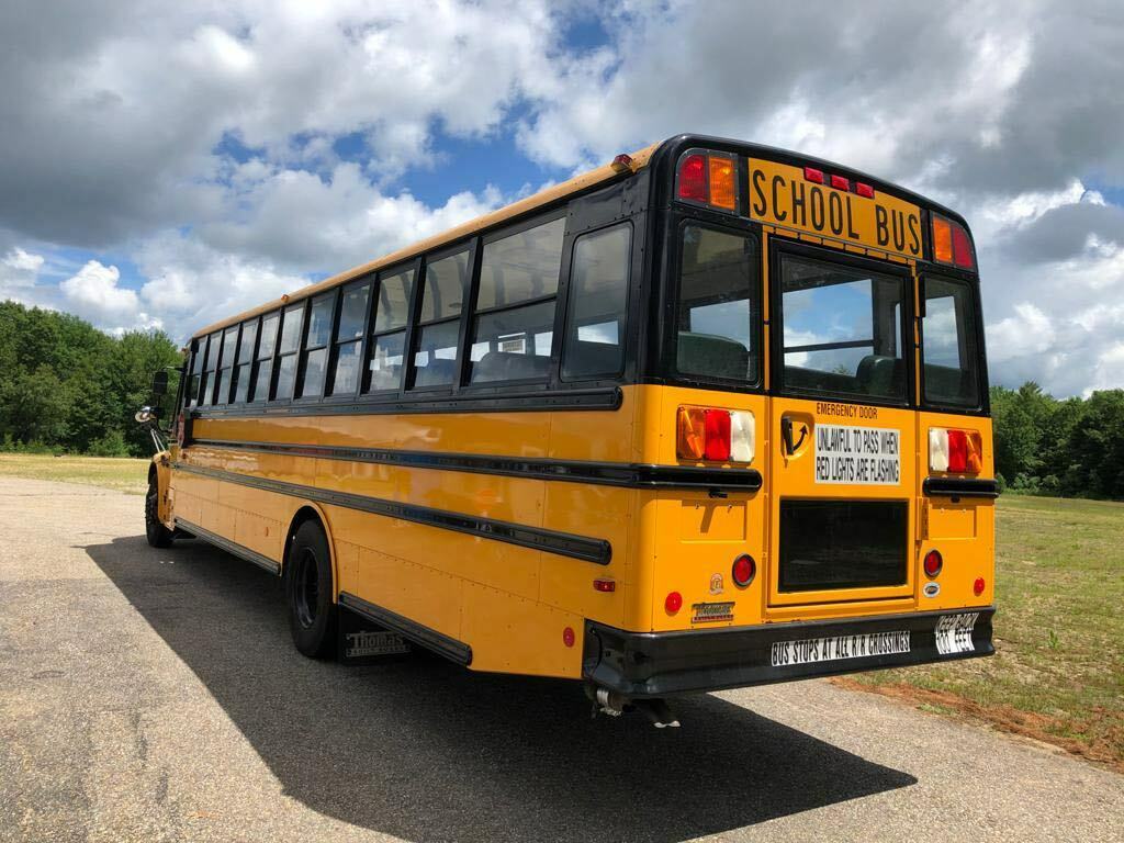 2012 Thomas C2 Body School Bus – 77 Passengers – Hydraulic Brakes – Cummins 6.7L