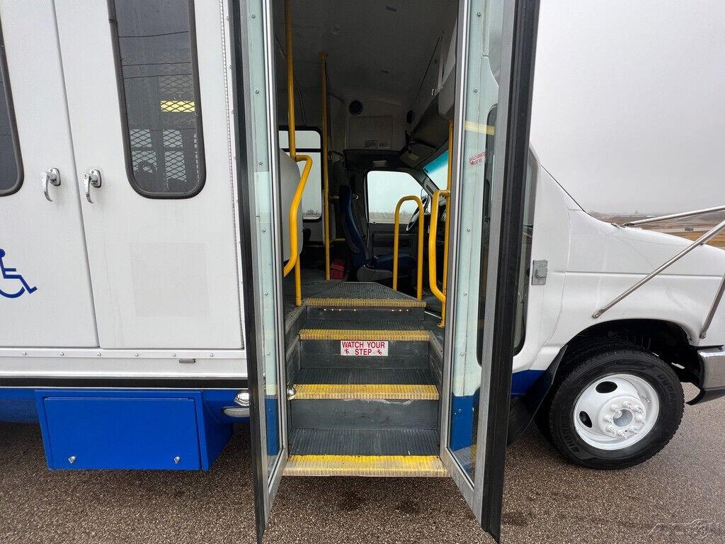 2010 Ford E450 16 Passenger Shuttle Bus Diesel Buses for sale