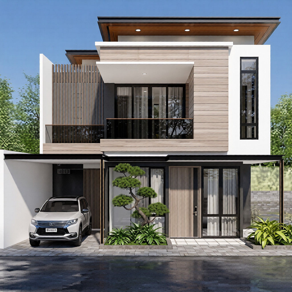 Rumah Modern Tropis