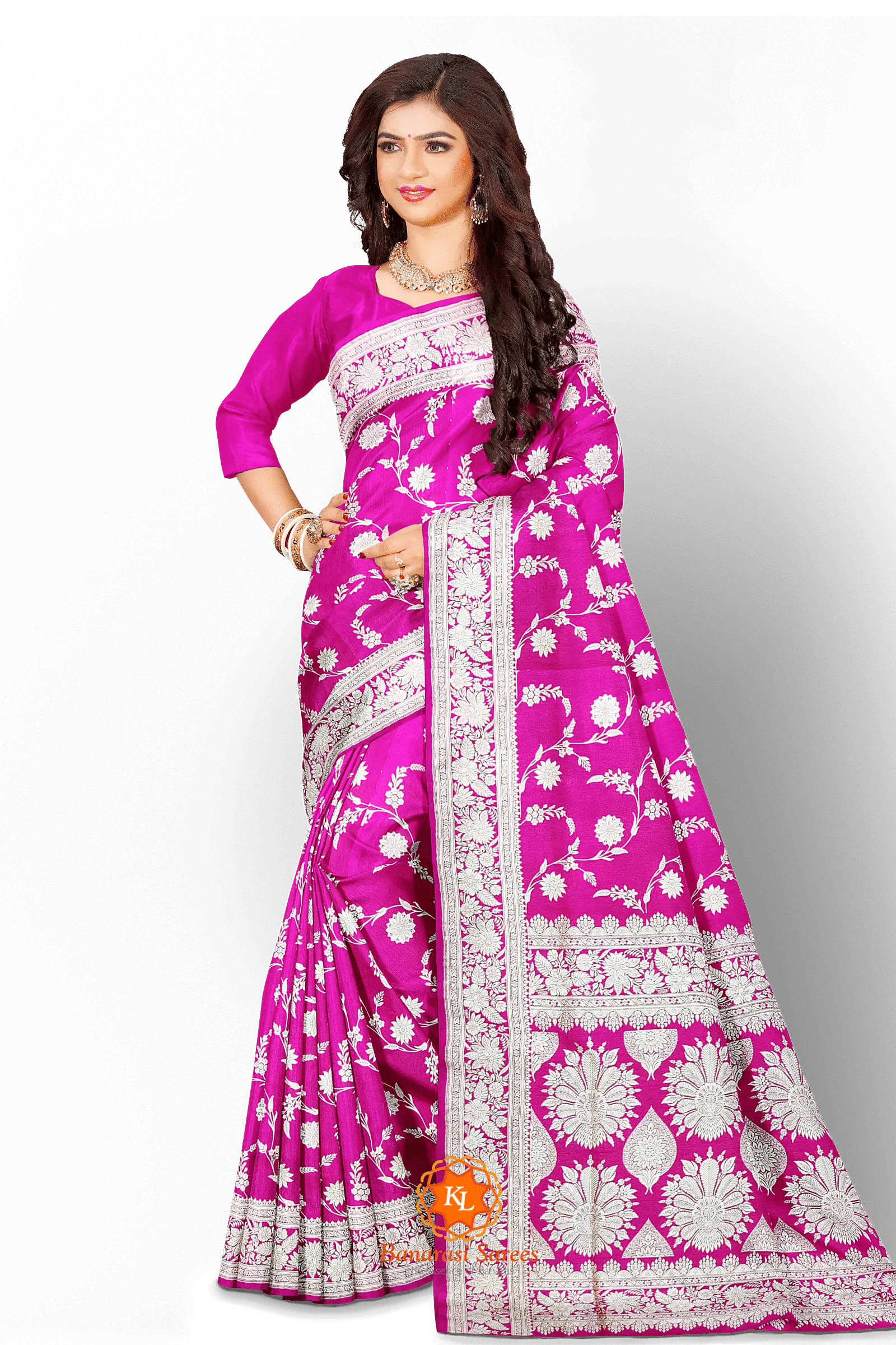 Rani Pink Colour Kanchipuram Silk Saree Bollywood Style Saree Party Wear  Saree Wedding Wear Saree Stunning Look Saree Banarasi Look Saree - Etsy  Singapore
