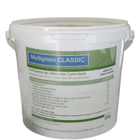 Abono cesped multigreen 5 Kg.