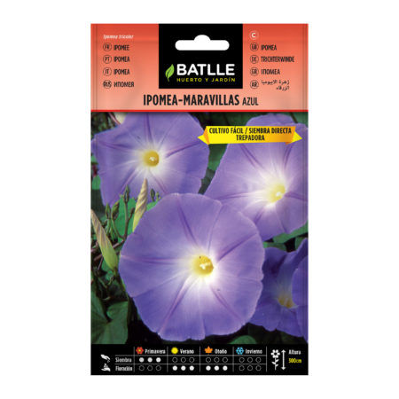Semillas Ipomea Maravillas Azul Trepadora