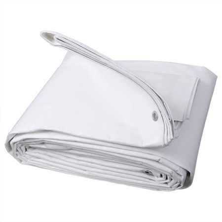 Toldo Protección Blanco Con Ojal 80 Gr Pluvia