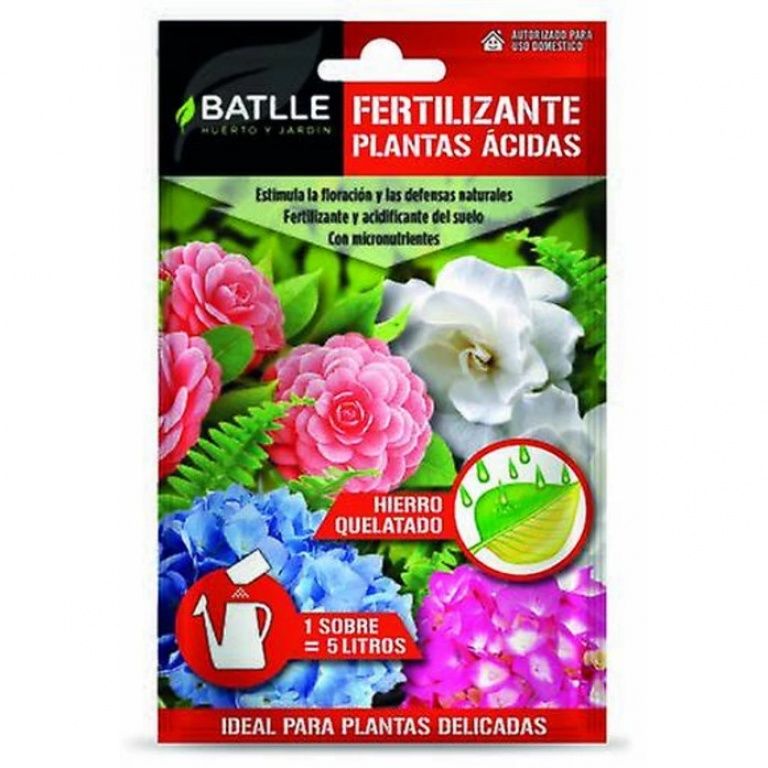 Fertilizantes plantas ácidas Batlle