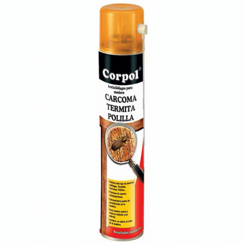 CORPOL-ANTIXILOFAGOS PARA MADERA SPRAY 500 ML.