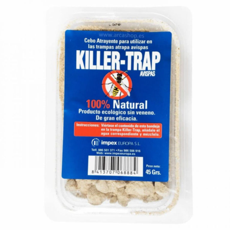 KILLER TRAP AVISPAS BANDEJA 45 GRS