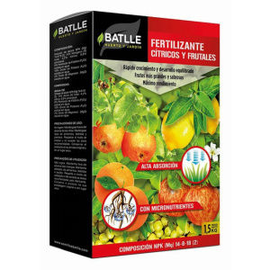 FERTILIZANTE CITRICOS/FRUTALES BATLLE   1,5 KG.