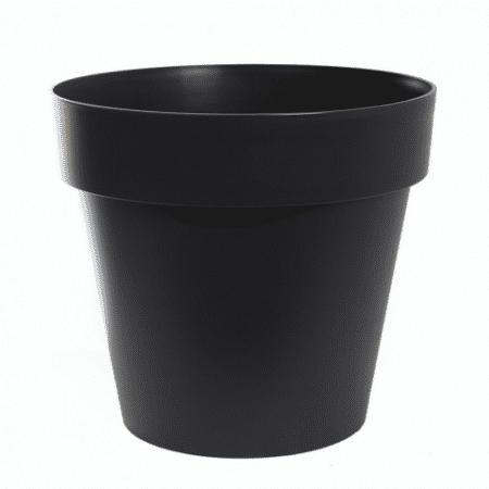 MACETA CLASSIC POT NEGRA  50 CM