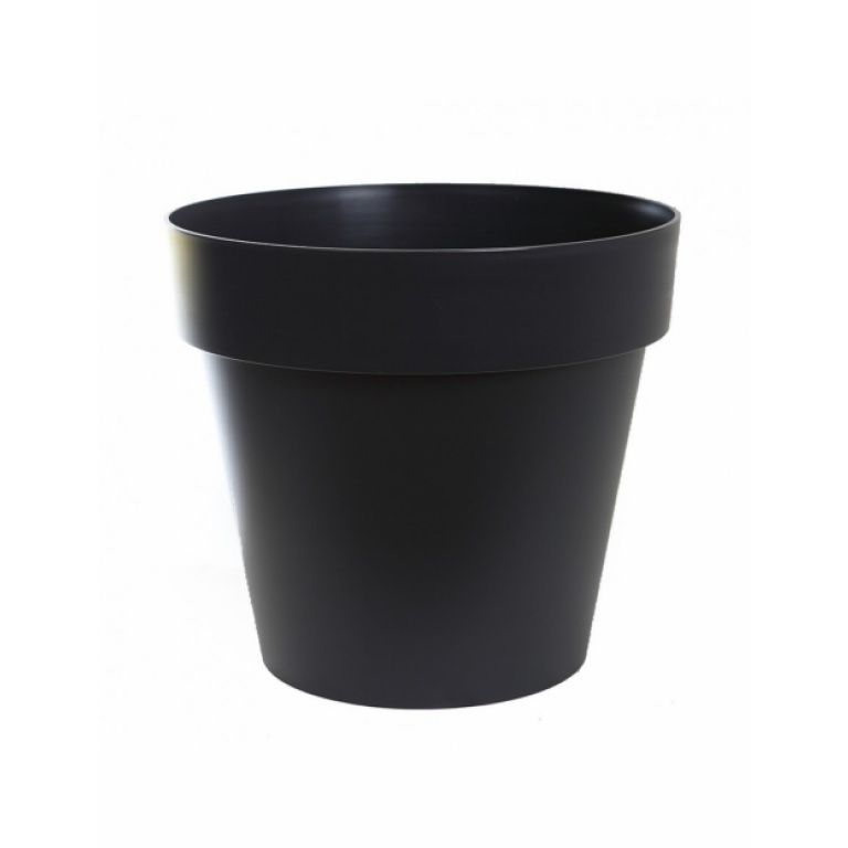 MACETA CLASSIC POT NEGRA  50 CM