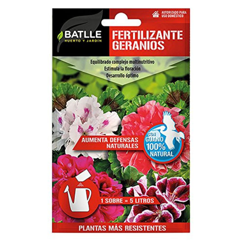 Fertilizante geranios Batlle 20 gr