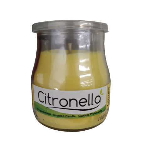 Vela Citronela Lumar Vaso Yogourt