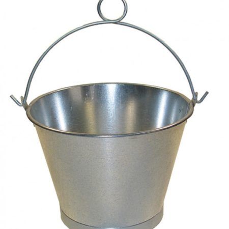 Cubo Conico Galvanizado Aljibe Asa Argolla