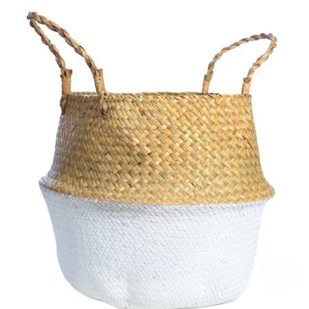 Cesta Maceta Palmito 28 cm