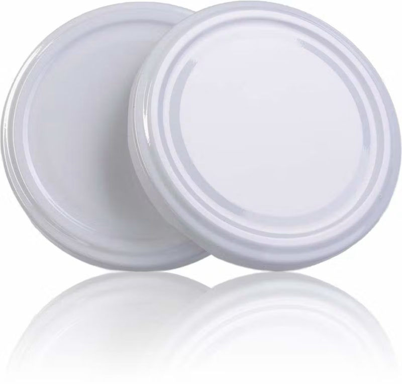Tapa Bote Conserva Blanca Sin Botón