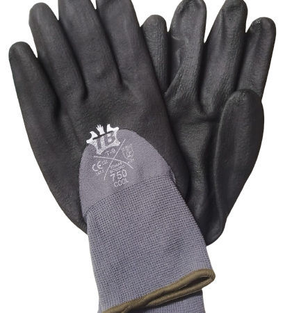 Guantes Nylon Nitrilo Negro 750-COOL