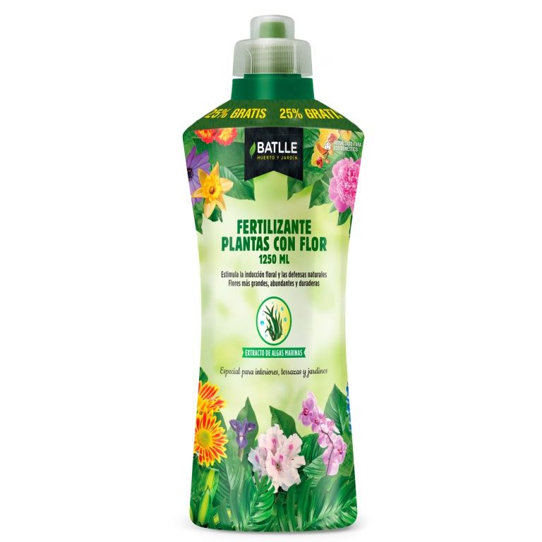 Fertilizante Plantas Con Flor 1,25Lt