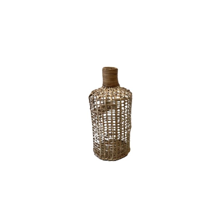 JARRON PEQUEÑO MIMBRE RATTAN REF.330744