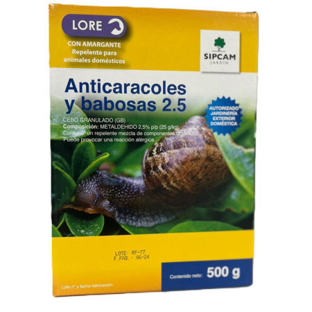 Anticaracoles y babosas 2.5 500g