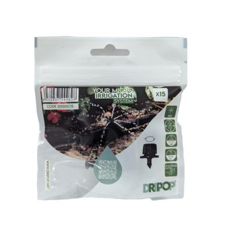 Gotero 8 Chorros 360 para Riego por Goteo