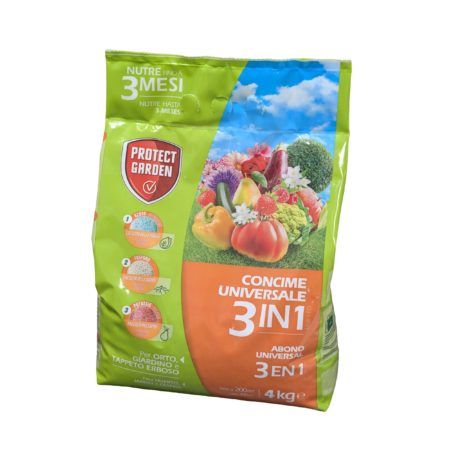 Fertilizante Universal 3 en 1 Protect Garden 4Kg