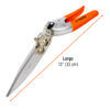 Tijera para Poda de Césped 33cm Truper - Imagen 3