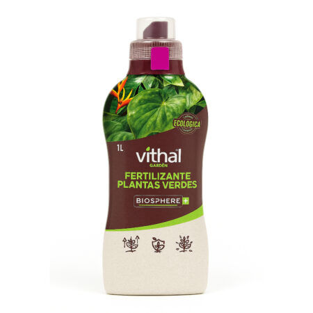 Fertilizante Vithal Plantas Verdes Biosphere Plus 1L