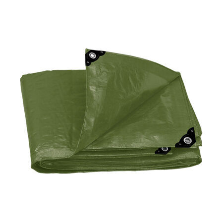 Lona Extra Fuerte Truper Verde Olivo