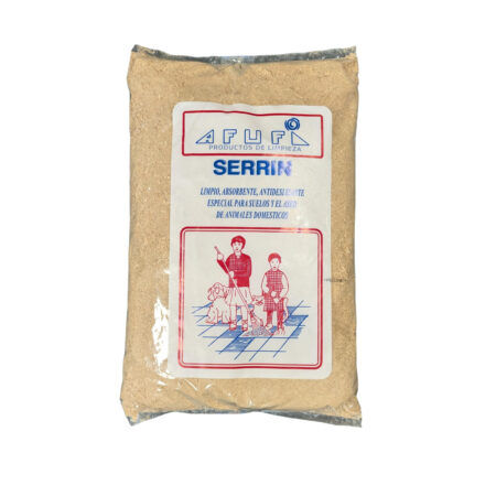 Serrín Absorbente para Suelos 1Kg