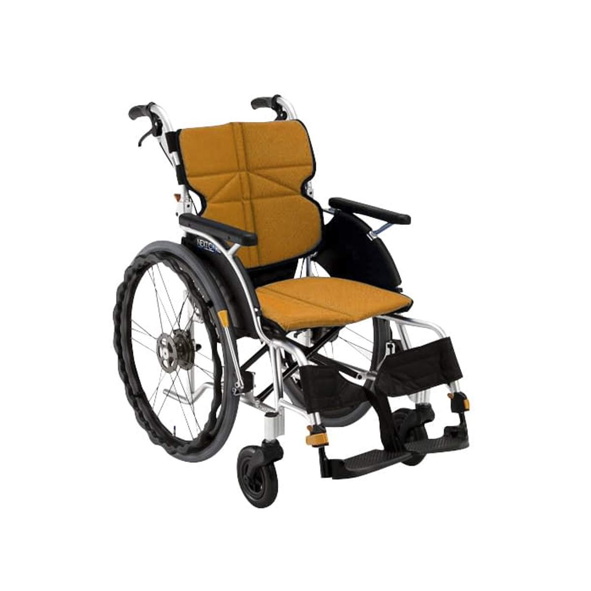 【送料込】松永製作所　自走式車椅子 NEXT-11B エアタイヤ　ブルー MATSUNAGA 車椅子 軽量 エアタイヤ ネクストコア 標準 自走式車いす