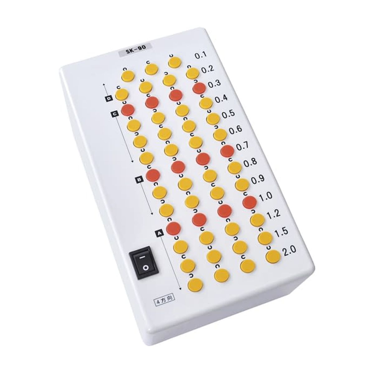 LED式視力検査器(スタンド式3m用 SK-90A-3 24-3183-00 新和精工