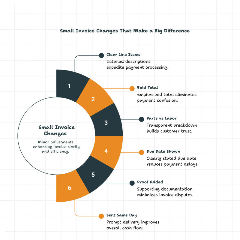 Small invoice changes that make a big difference