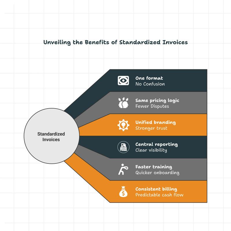 How standardized invoices help multi-location HVAC businesses