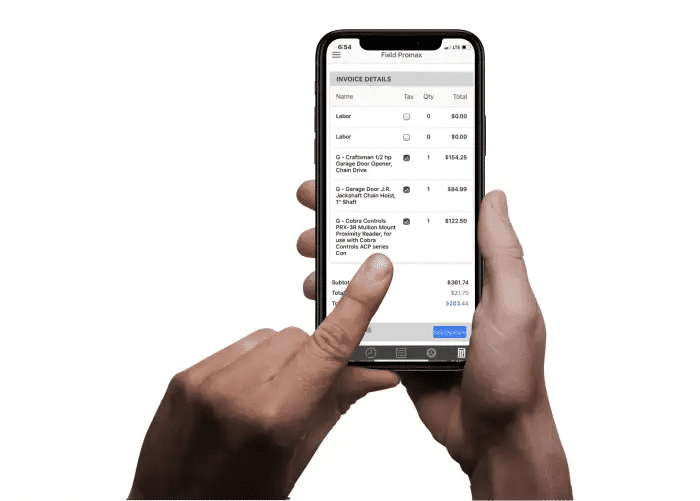 Invoicing software