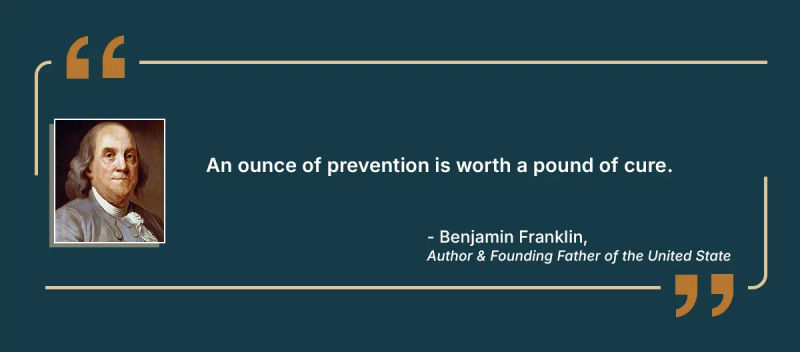 Benjamin Franklin quote
