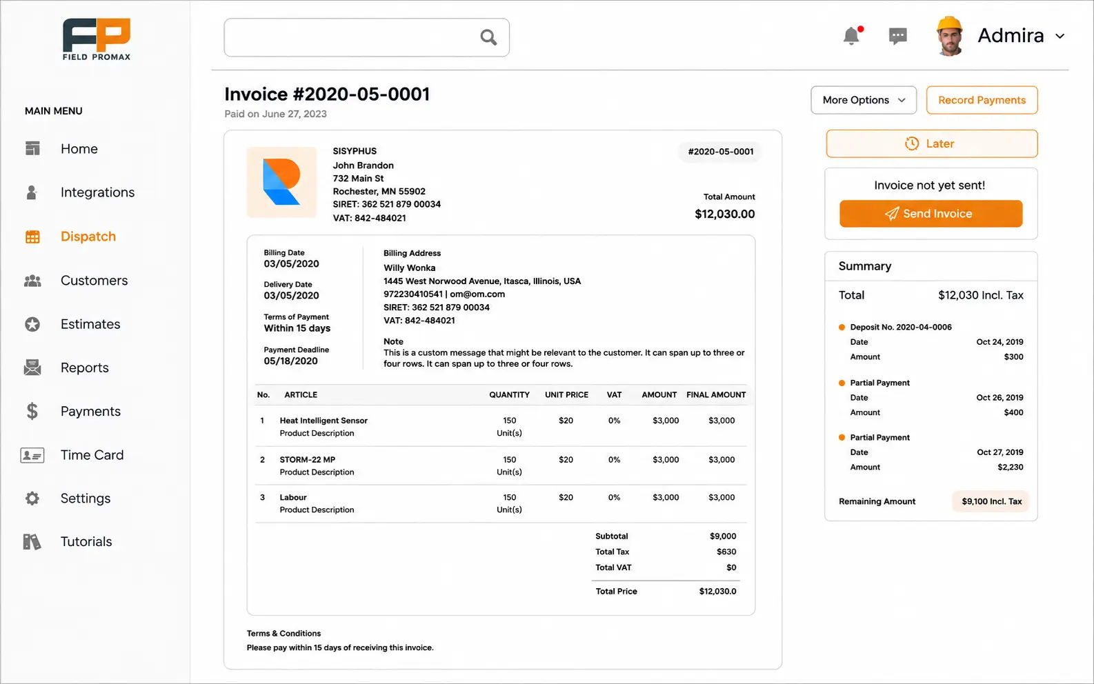 Common billing dispute scenarios that undocumented field work triggers