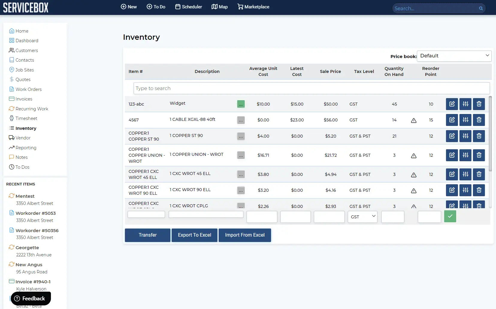 ServiceBox