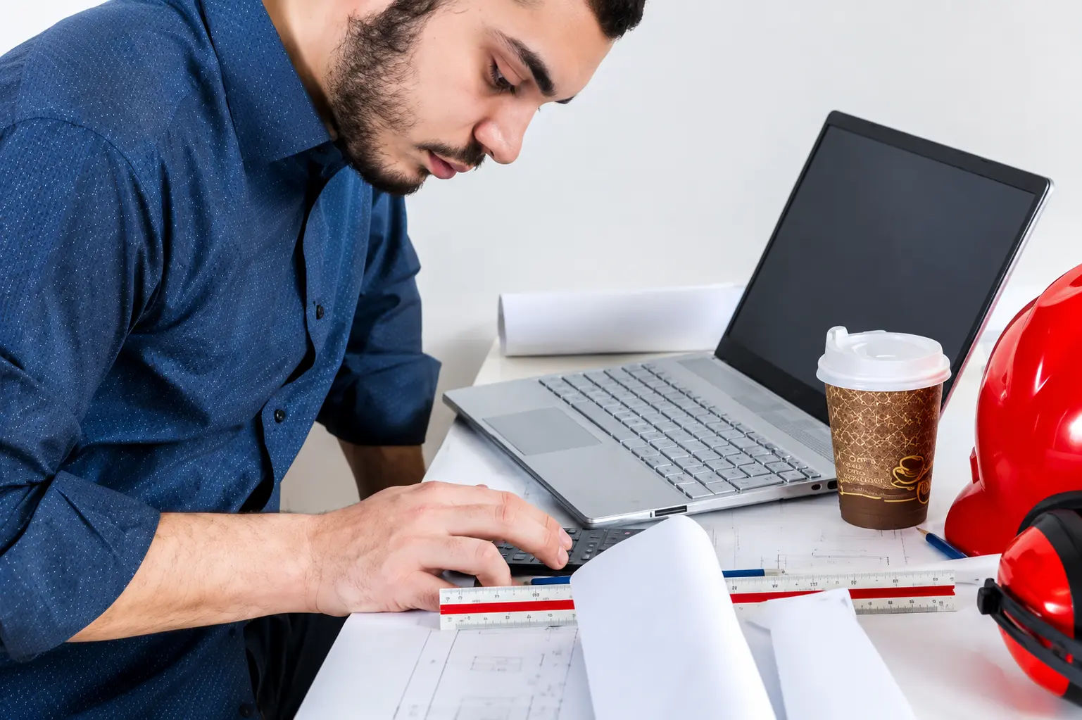 Domestic reverse charge VAT flow diagram