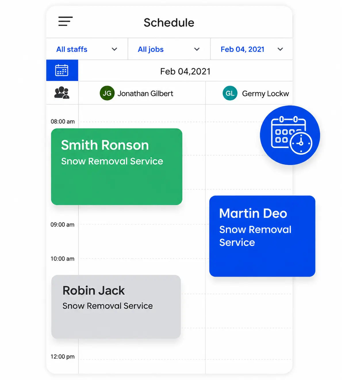Smart scheduling connecting dispatch, mobile work orders, and QuickBooks invoicing in one workflow