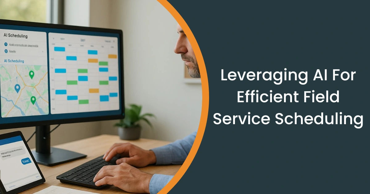 Leveraging AI For Efficient Field Service Scheduling