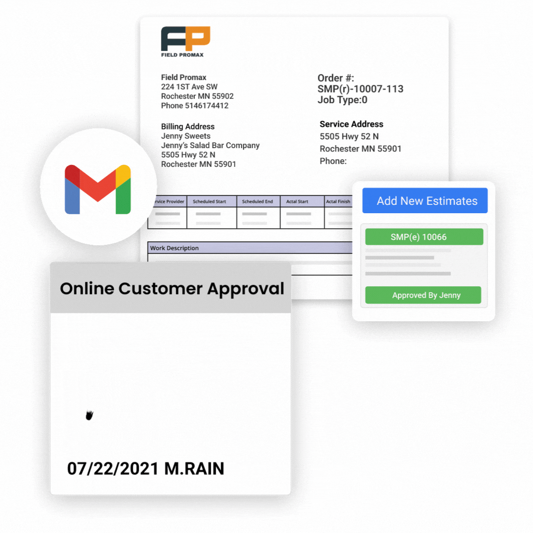 create invoices even from your smartphone
