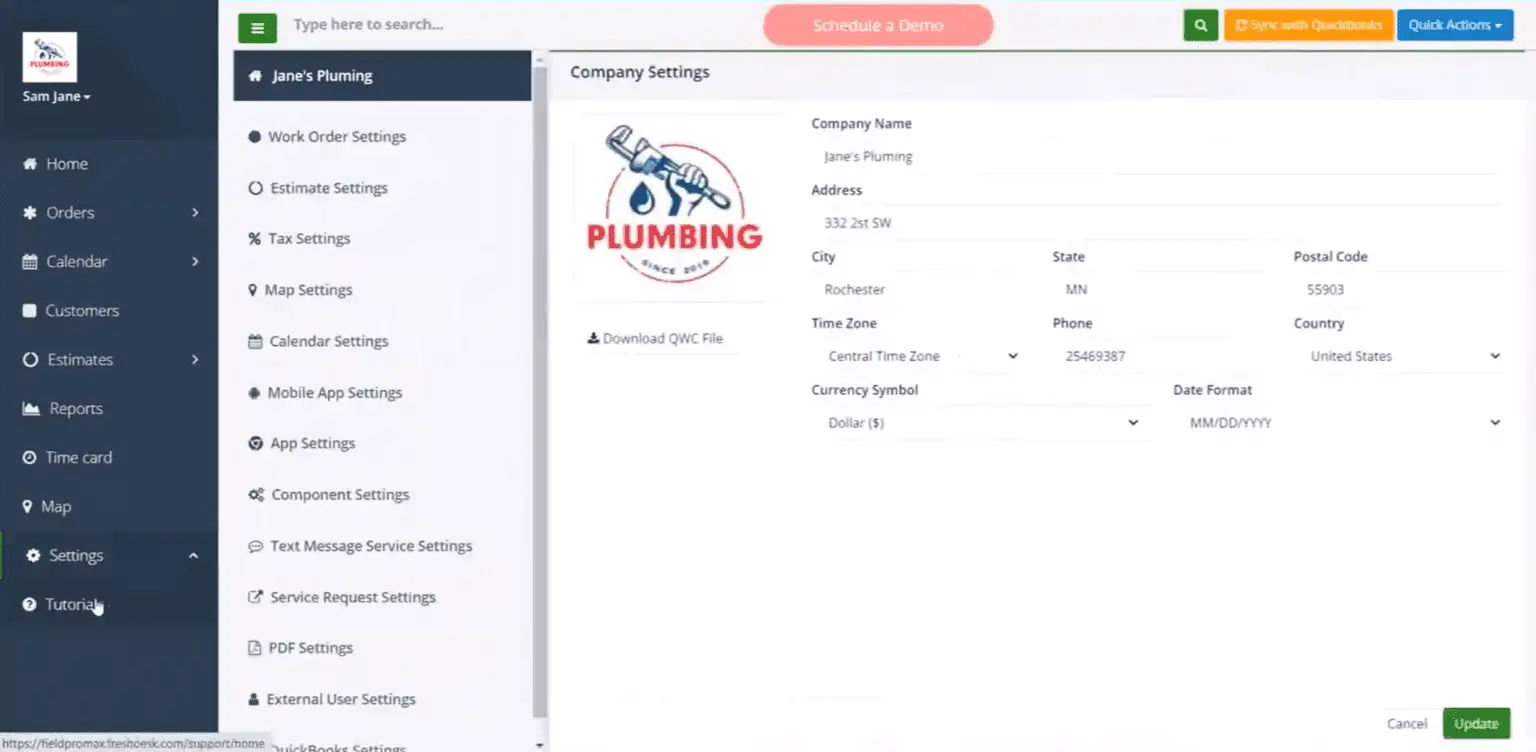 schedule a demo