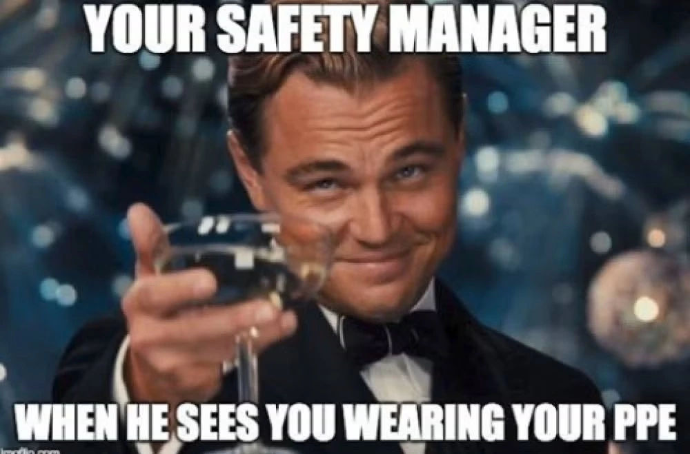 When the Safety Manager Smiles