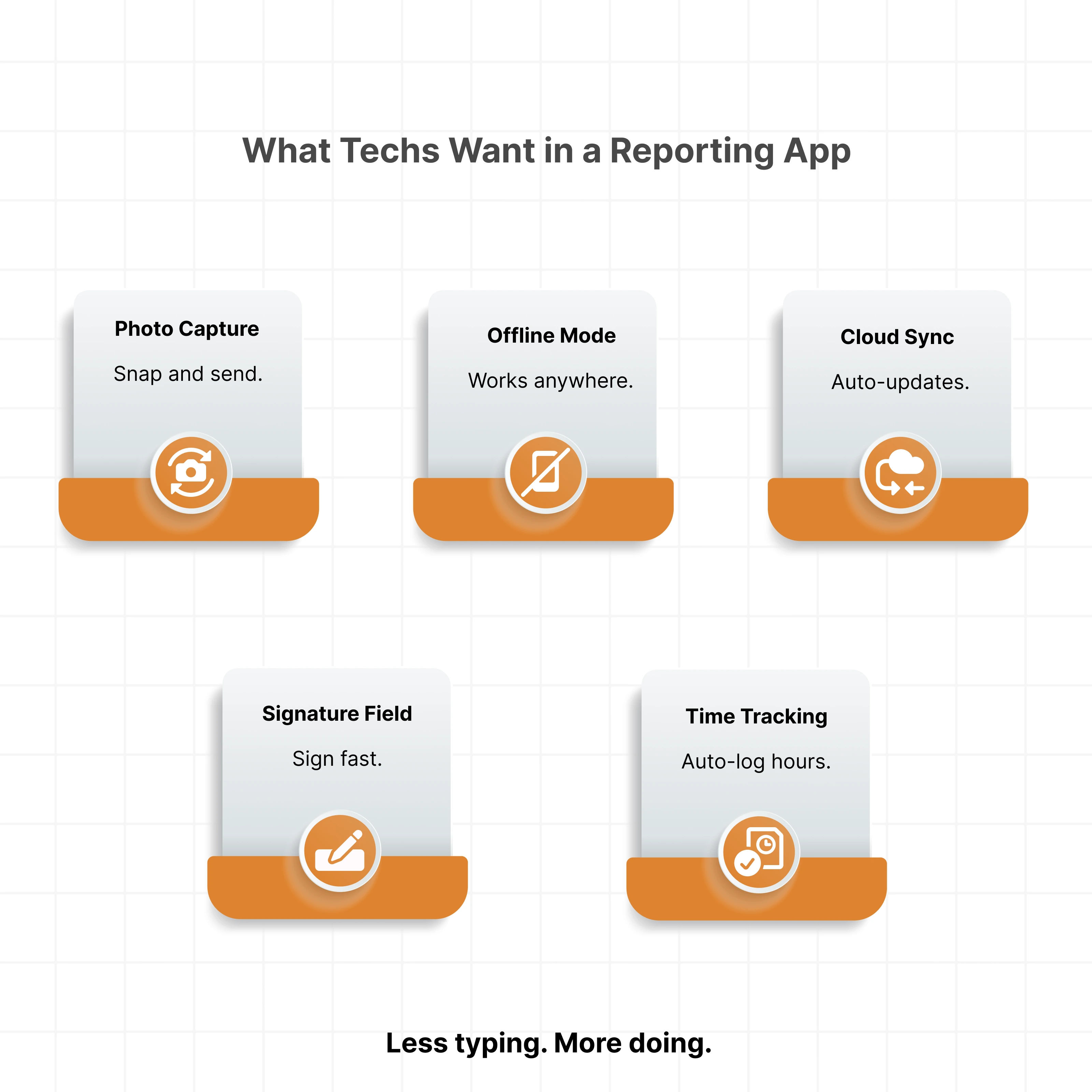 What Techs Want in a Reporting App