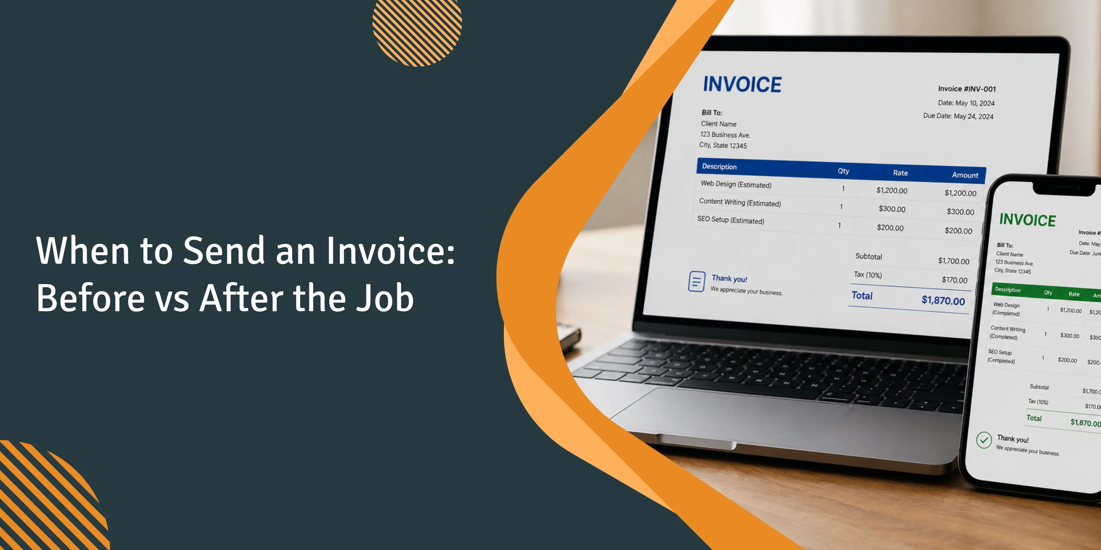 When to Send an Invoice: Before vs. After the Job (2026)