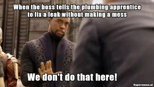 Plumbing Apprentices vs. Reality