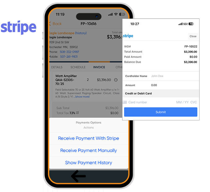 STRIPE PAYMENT integration