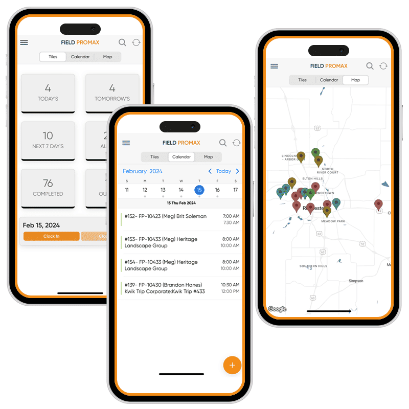 FIELD PROMAX PLUS mobile app