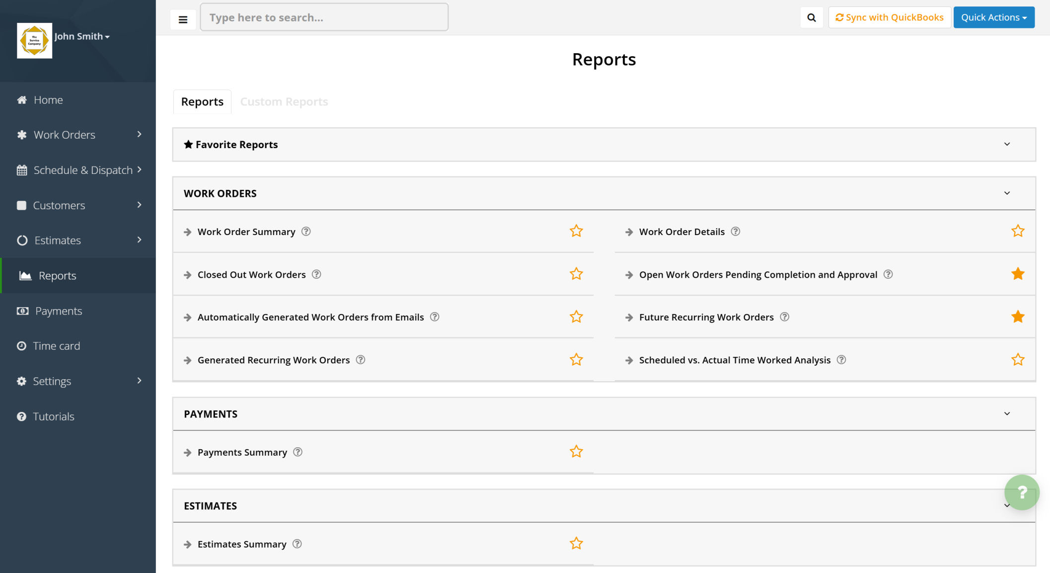 Enhanced Reporting module