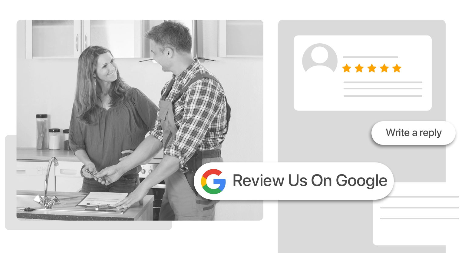 Tired of chasing customers for reviews after every job?