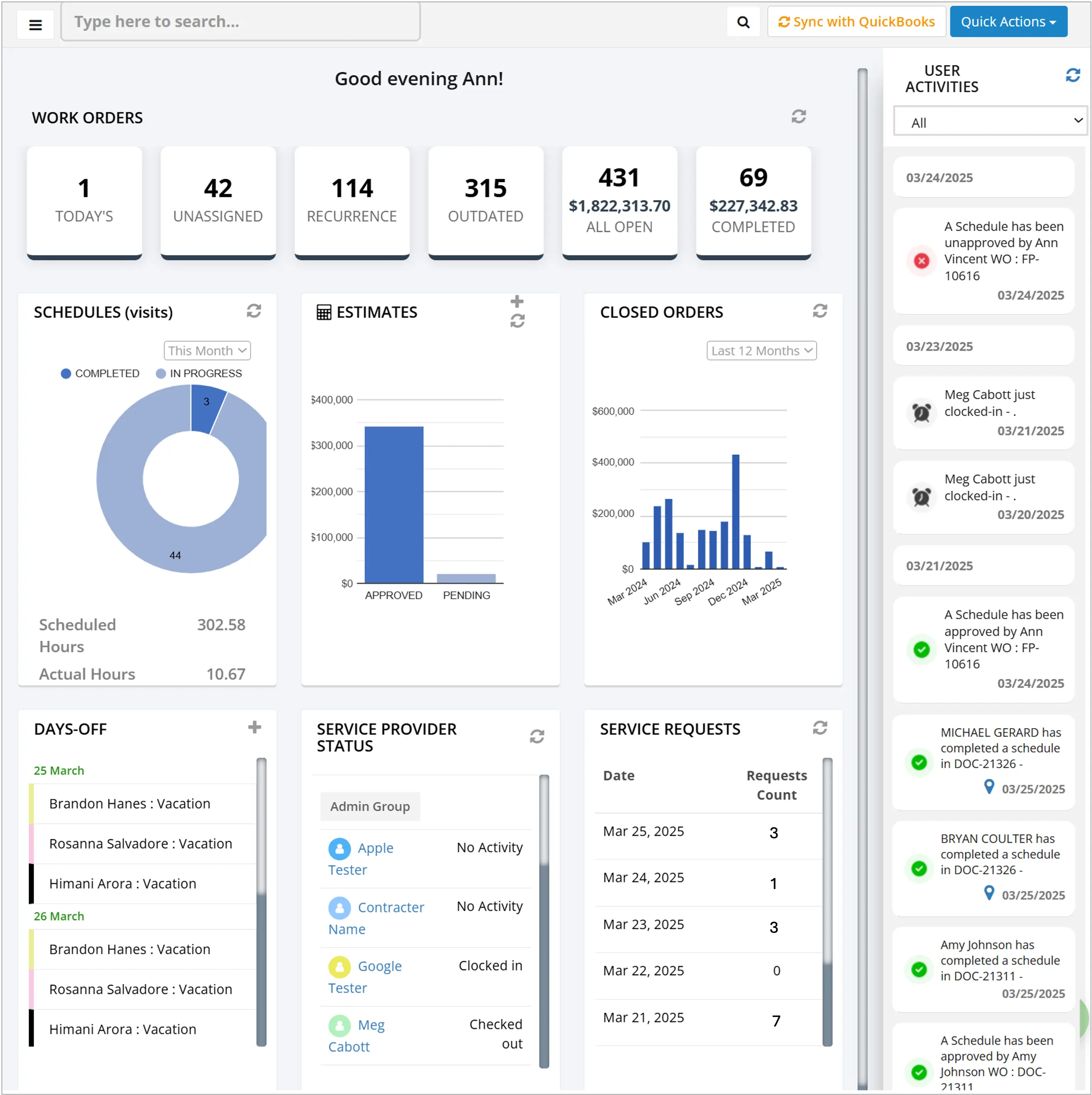 Traffic Management Business App